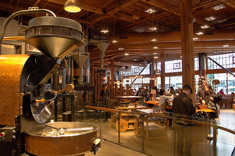 Seattle, Starbucks Reserve, Roastery and Tasting Room, Starbucks newest coffee house restaurant