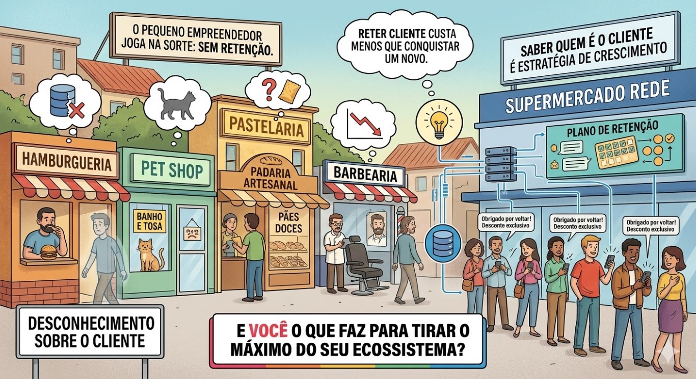 Para reter o cliente é necessário conhecê-lo